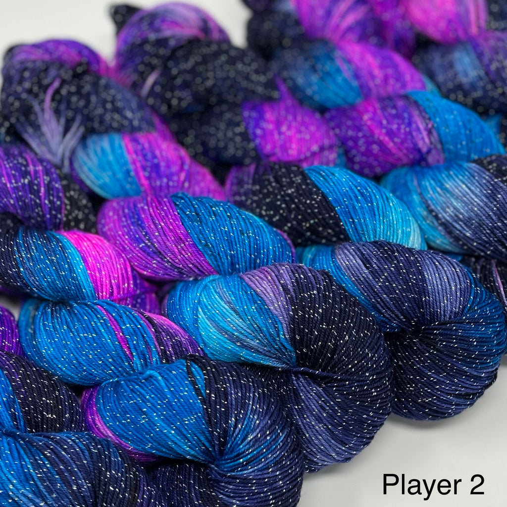 Figment sparkly sock yarn Multiplayer
