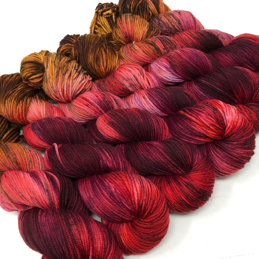 Still heavy DK weight Yarn Candy Apple